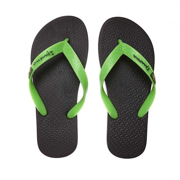 Flip Flops för barn - Ipanema - Junior Class Brasil 2 - Färg Svart Röd - Lätt och tålig Två tonig 27