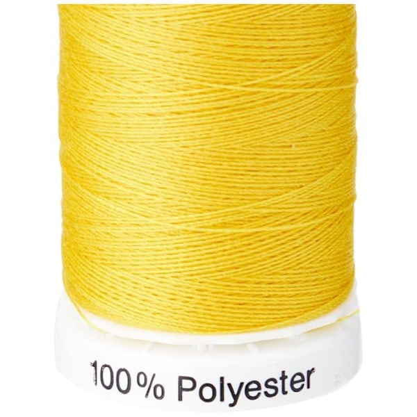 Gutermann sömnadssats - GUT7178780106 - Sy helt polyestertråd, 250 Mtr, Gyllene Gul (0106),