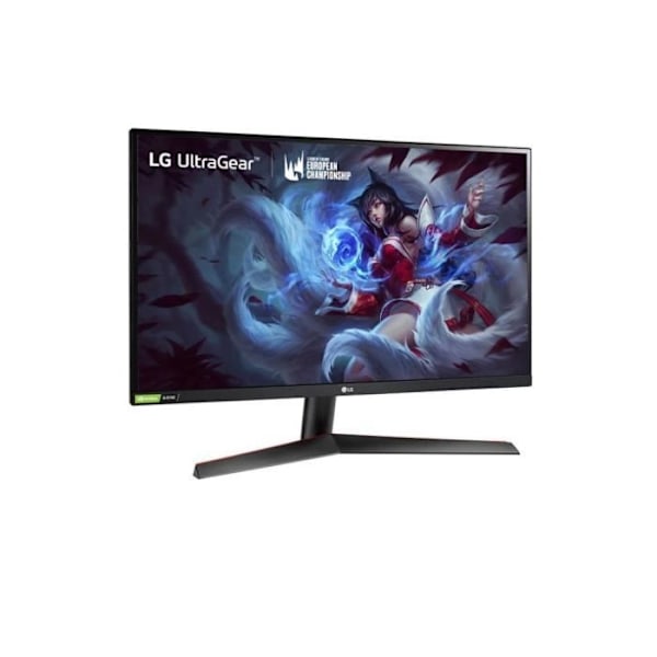 SKÄRM LG 27" gaming Svart 27GN800P-B 16:9 IPS 1ms 144Hz QHD 2560x1440 350cd/m2 2xHDMI DP FreeSync DAS Mode Svart Stabilisator Tilt