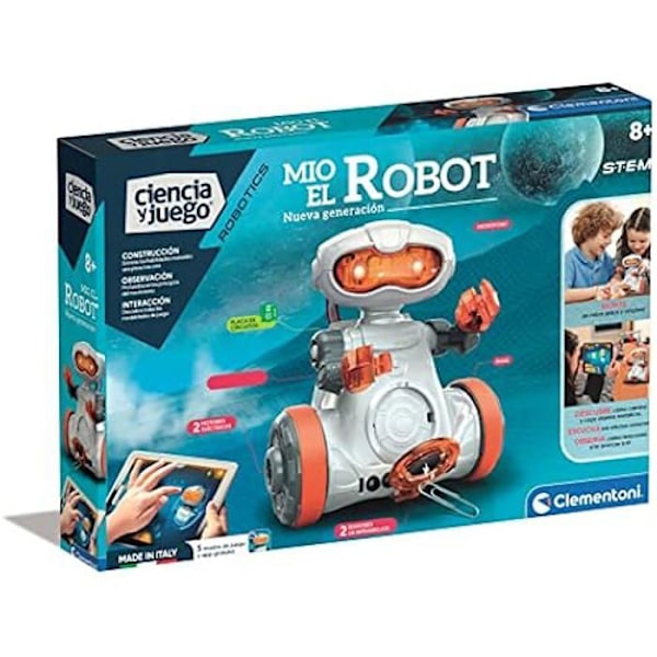 Utbildningsleksak - CLEMENTONI - Mio Robot - Flerfärgad - Från 8 år - Programmerbar Flerfärgad
