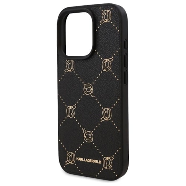 Coque Karl Lagerfeld MagSafe Karl Head för iPhone 16 Pro Max (svart)