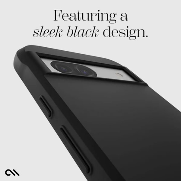 Case-Mate Tough Black – Skal för Google Pixel 8A (svart)