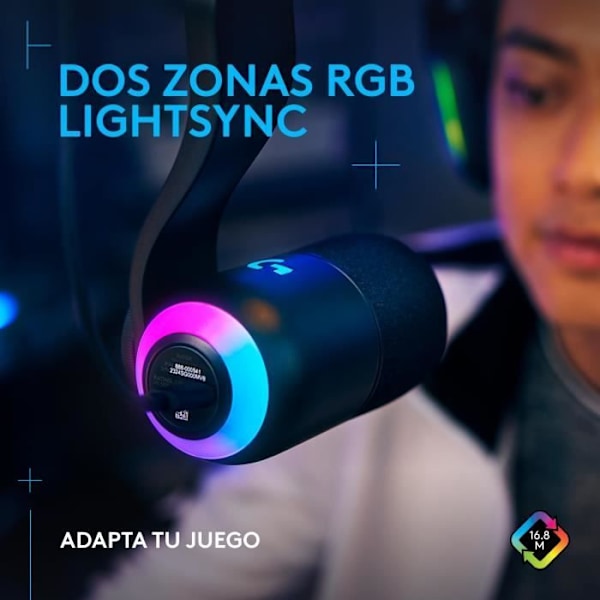 Upptäck Yeticaster GX Dynamic RGB Gaming Mic från Logitech, en högkvalitativ spelmikrofon för exceptionell prestanda