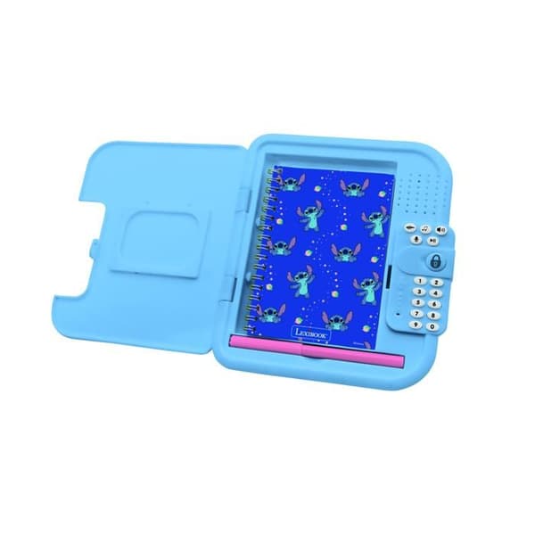 Elektronisk dagbok med Stitch Safe BLÅ