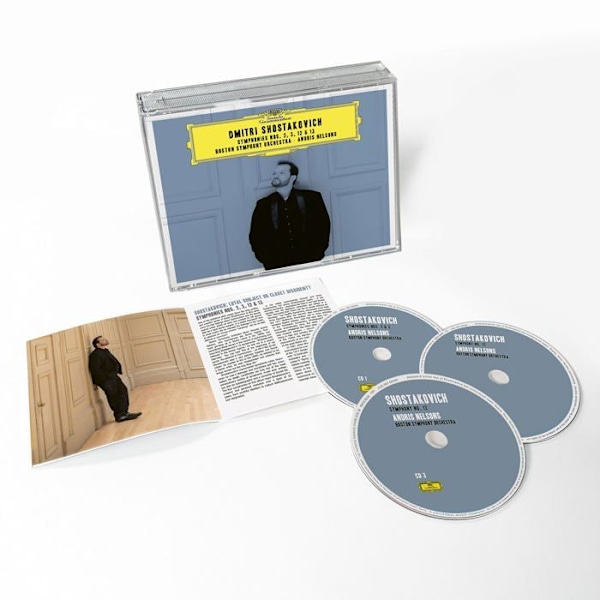 Klassisk musik-CD Shostakovich: Symfonierna nummer 2, 3, 12, 13