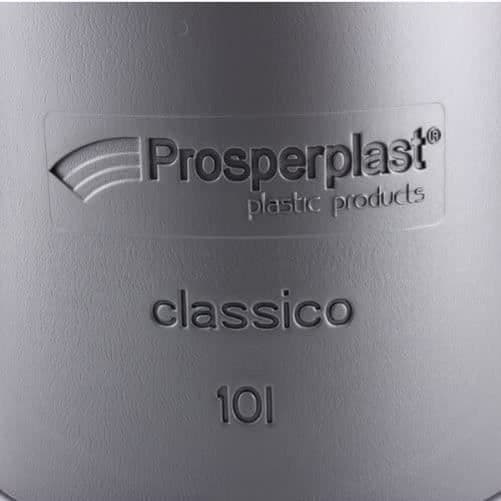 Arrosoir - PROSPERPLAST - Ovalt - 10 L - Silver - Polypropylen Pengar