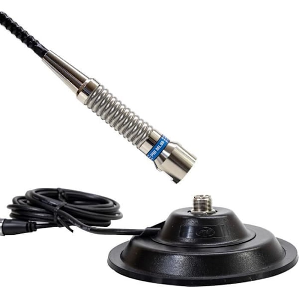 Antenne CB - PNI - ML90 - 71 cm - 150W - Frekvens 26-30 MHz Svart