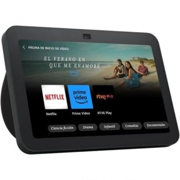 Amazon Echo Show 8 - Amazon - Modell 2023 - HD-skärm 8 tum - Rumsligt ljud - Digital Home-kontroller Svart