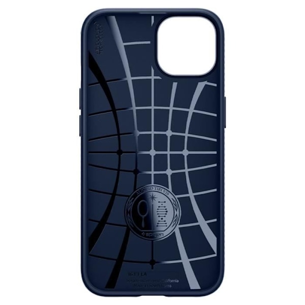 Fodral - SPIGEN - Liquid Air™ - iPhone 13 - Repskydd - Air Cushion™-teknik Blå