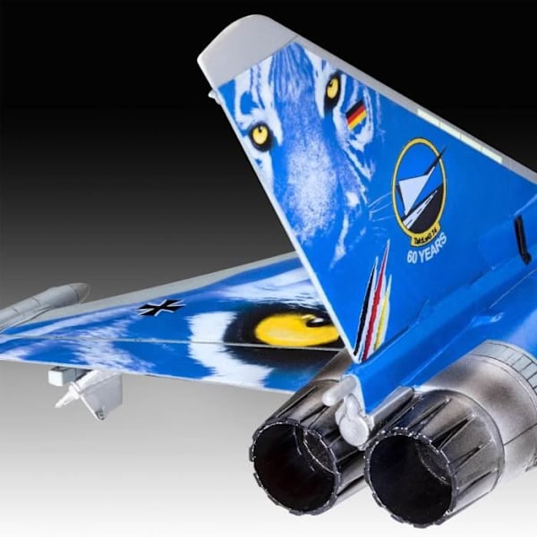 Flygplansmodell - Revell - Eurofighter Typhoon 'The Bavarian Tiger 2021' - Unik färg Enfärgad