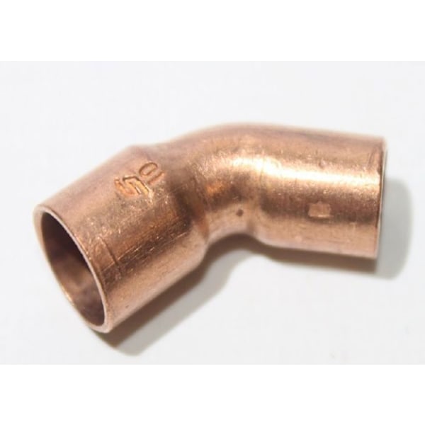 Manchon - koppling - böj Viega - 100292 - Kopparbåge 15mm 45° 1K 95040