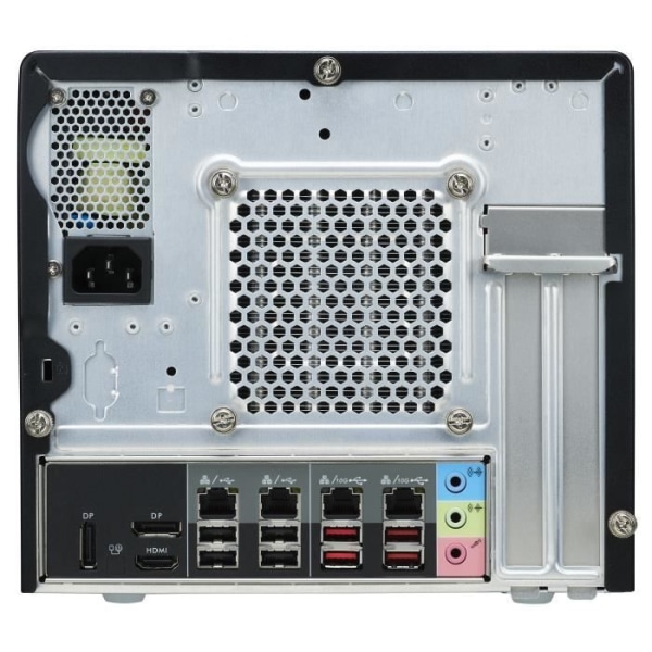 Shuttle XPC cube SW580R8 - Barebone - mini PC - Socket LGA1200 - Intel W580 - ingen processor - RAM 0 GB - GigE, 2,5 GigE