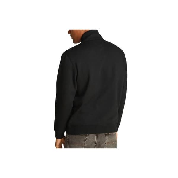Sweatshirt trucker i bomull - Tommy Jeans. Svart jag