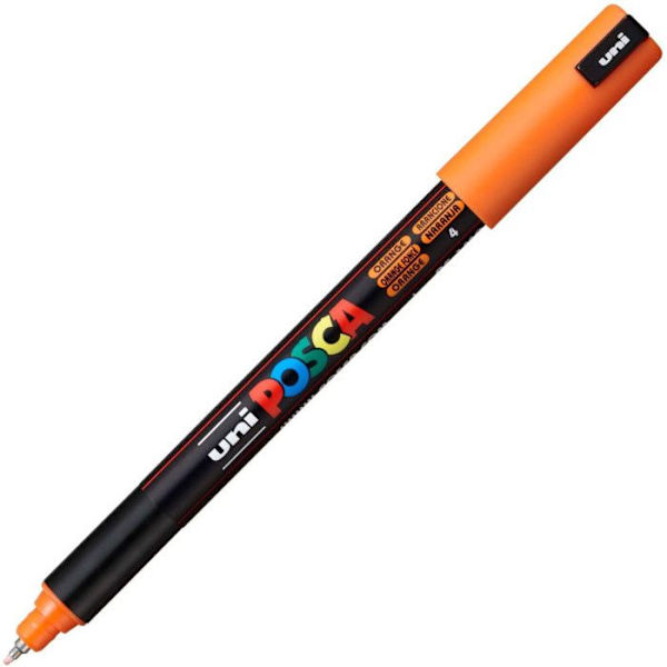 POSCA Marker Calibrated Tip Dark Orange - Opak och täckande färg mörk orange