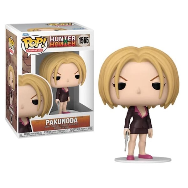 Figurin - FUNKO - POP Pakunoda - Hunter X Hunter - Svart - Inredning