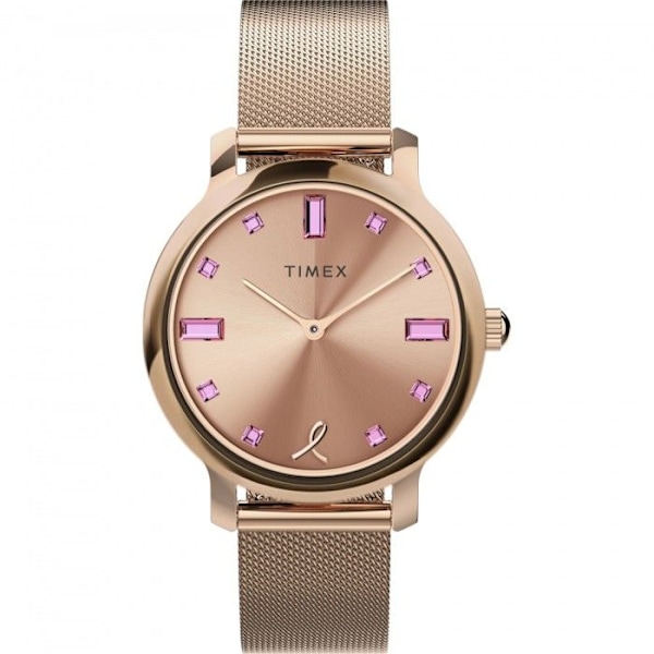 Klocka - Timex - TW2V52800 - Rostfritt stål - 30 mm - Vattentålig 5 bar Ip-rosé