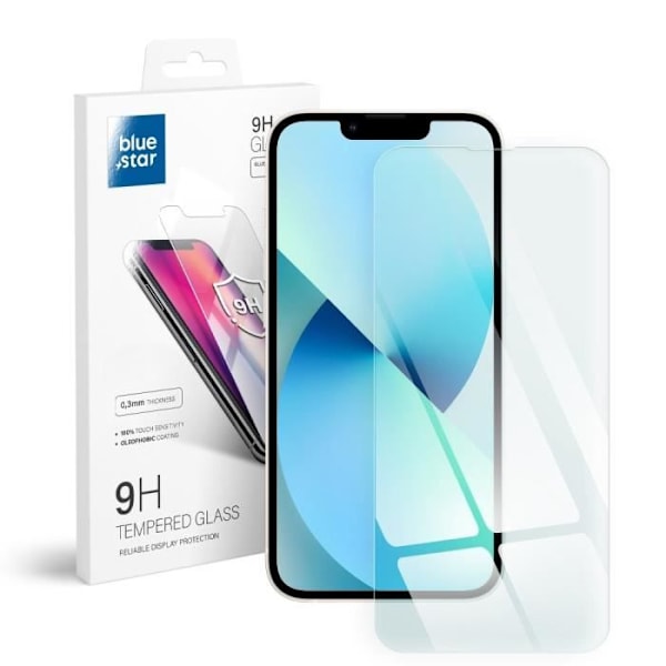 Härdat glas för iPhone 13 Mini (5,4"), skärmskyddsfilm