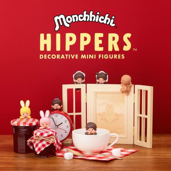 Figur Monchhichi – serie Hippers
