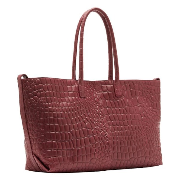 Sac shopper - LIEBESKIND BERLIN - Chelsea Shopper Peony 191861 - Läder 100% - Mörkröd - Stort format mörkröd