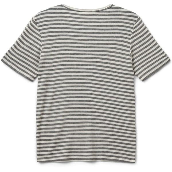 T-shirt flicka Sofie Schnoor Nataliasy grå randig 12 år