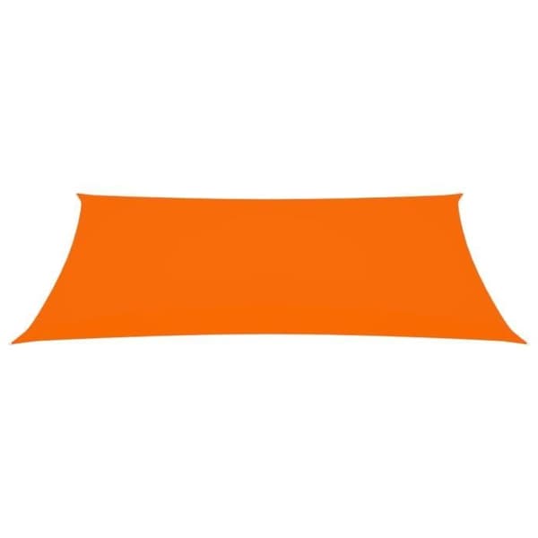vidaXL Parasolduk Tyg Oxford rektangulär 2,5x5 m Orange