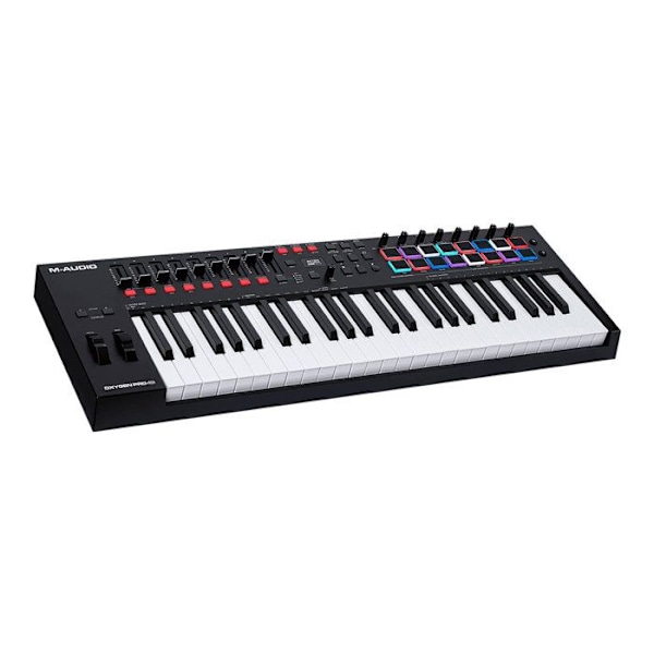 M-AUDIO KMD OXYGENPRO49 - USB/MIDI master keyboard 49 tangenter RGB pads