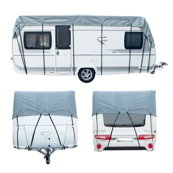 Takbeläggning - ProPlus - 500 x 300 cm - Grå - Universal - Material som andas Grå