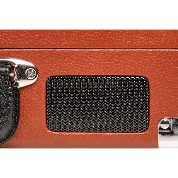 Denver USB skivspelare - skivspelare med digital brännare - brun - 33 rpm, 45 rpm, 78 rpm