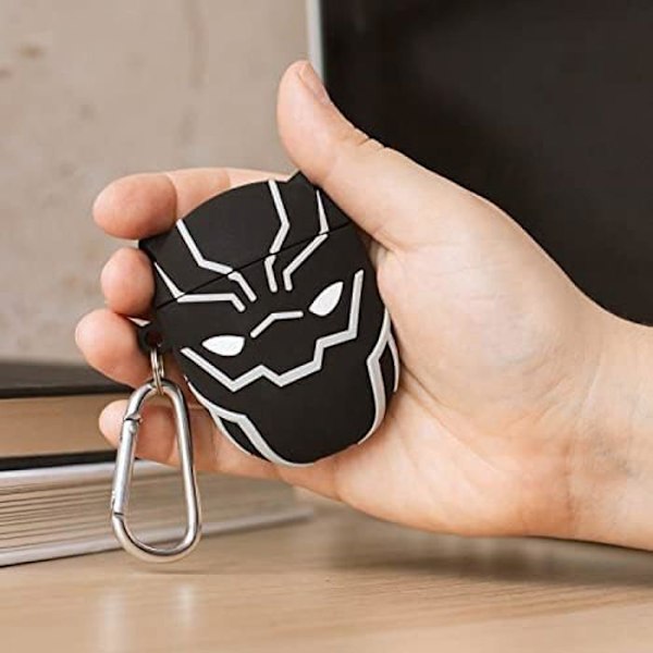 Coque 3D AirPods - TUMME UPP - Spiderman - Mjuk silikon - Flerfärgad - Optimal skydd Flerfärgad