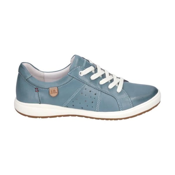 Blå låga skor - JOSEF SEIBEL - Caren 01 - Snören - Vuxen - Unisex - Läder - Platt Blå 38