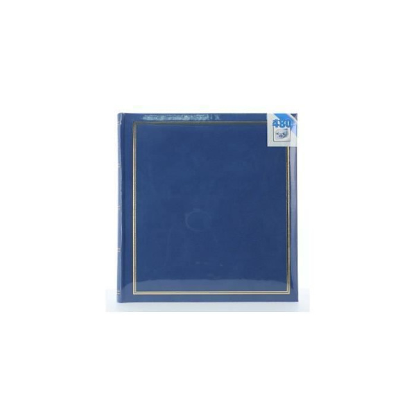 Fotoalbum - Ej specificerat - Ultraprom format - 34x35 cm - 80 sidor - Blå färg Blå