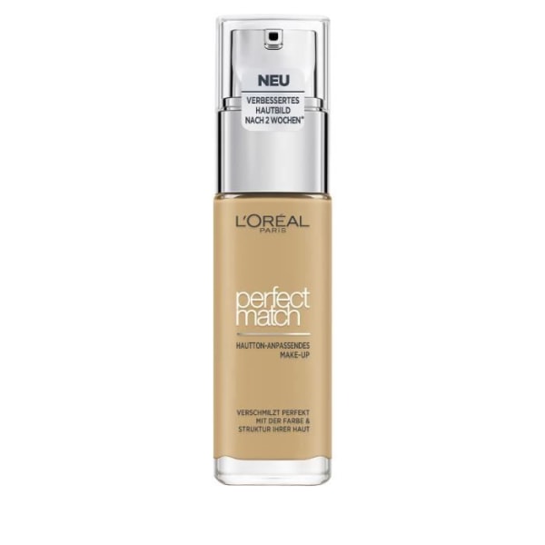 L'ORÉAL PARIS Perfect Match 4.D/4.W Naturel Dore Liquid Foundation 30 ml