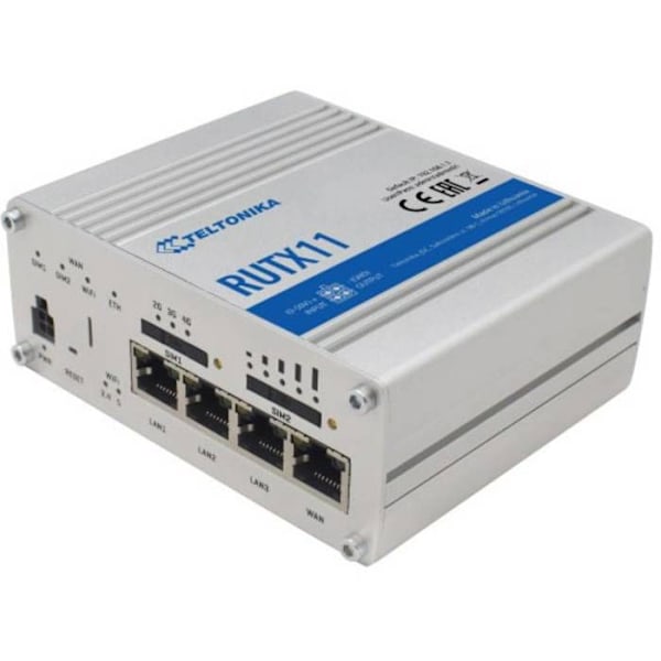 Teltonika RUTX11 WiFi LTE Cat6 Router