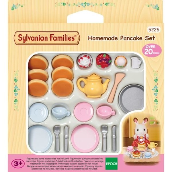 Pannkaka Snack Set - SYLVANIAN FAMILIES - Från 3 år - Kökstillbehör för barn Flerfärgad