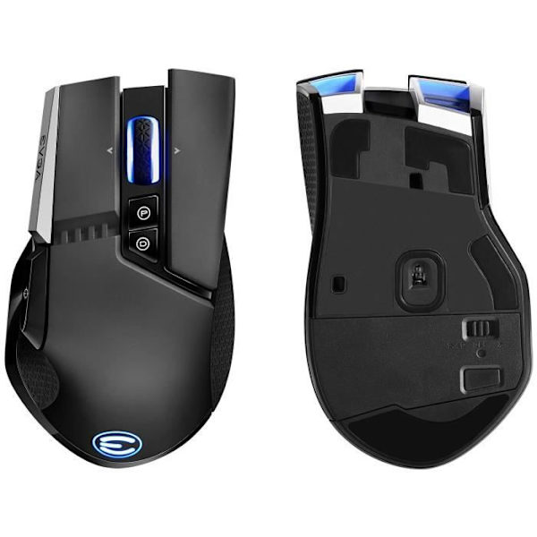 EVGA X20 Gaming Mouse Trådlös Bluetooth Svart