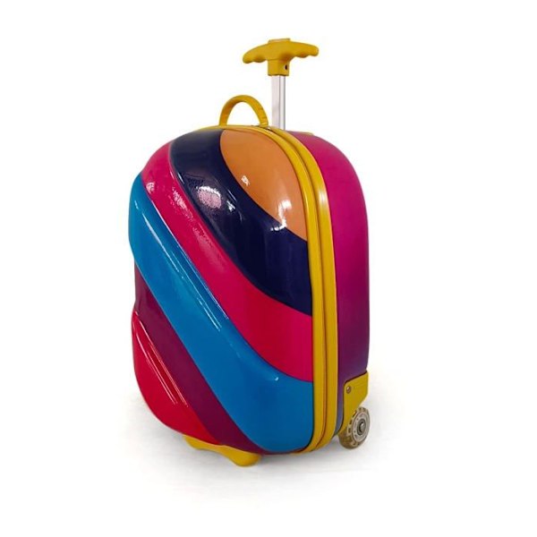 Bayer chic 2000 - 397-45 - Bouncie Rainbow barnväska på hjul Flerfärgad, färgglad, 46 cm, Bagage för barn