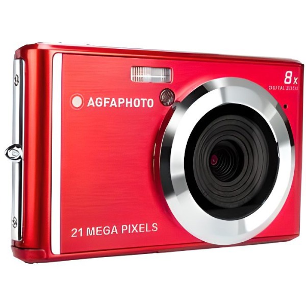 AGFA PHOTO - Compact Cam DC5200 Digital Camera - Red