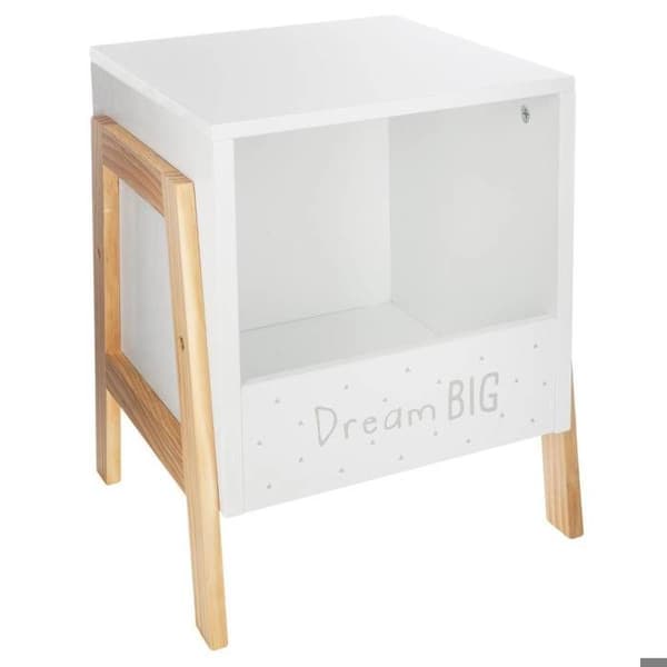 Barnförvaringslåda vit 33x40cm - Atmosphera Inredningsdesigner Vit