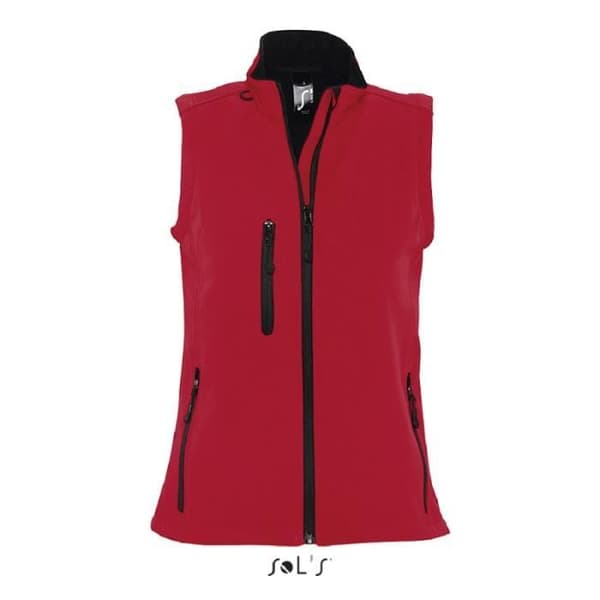 Rallye Bodywarmer för kvinnor Red Pepper - L Röd M