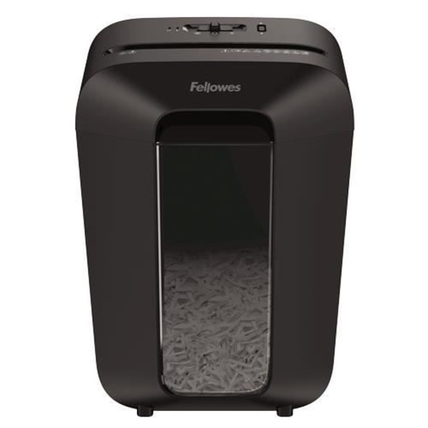 Pappersförstörare - FELLOWES - POWERSHRED LX70 - Partikelskärning - 11 ark - 18L Svart
