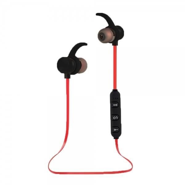 ESPERANZA EH186K HEADSET OCH BINAURAL MIKROPHONE EARPHONE SVART, RÖD - HEADSET