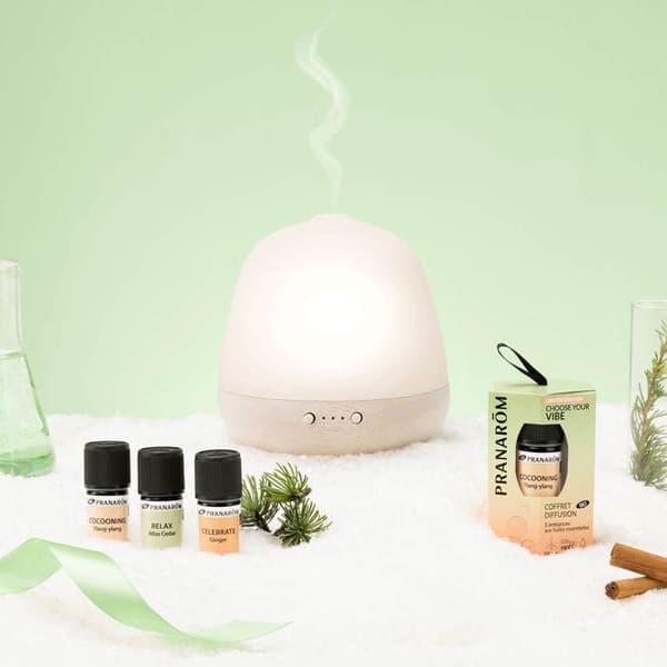 Pranarôm Presentlåda Välj Din Vibe - Ekologisk 3x5ml