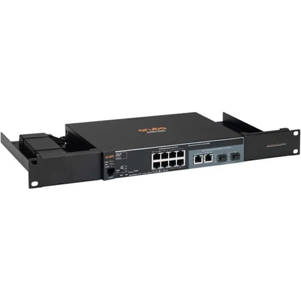Rackmount.IT Rackhylla för Gigabit-switch HPE Aruba Serverrack 1U
