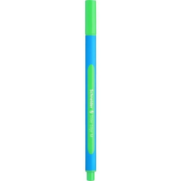 Kullpenna - SCHNEIDER - Slider Edge - Grön Bläck - Medelspets - Viscoglide® Grön