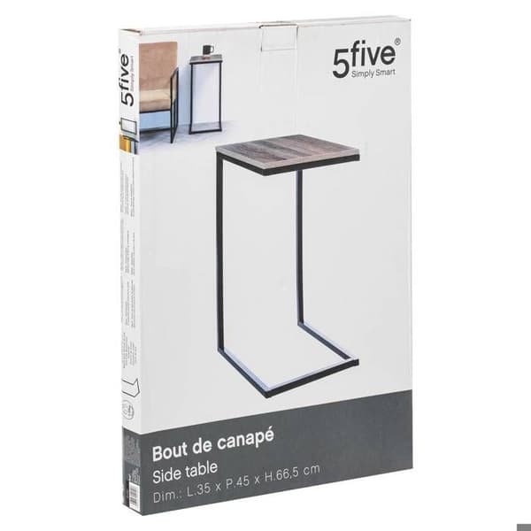 Soffbord "Aliaj" mörk träeffekt - 5five beige