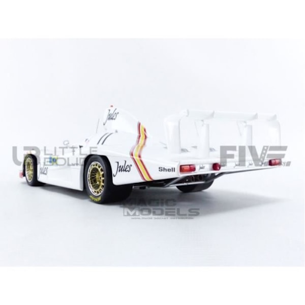 Samlarbil i miniatyr - SOLIDO - PORSCHE 936/81 - Vit - 1/18 - Le Mans 1981 Vit