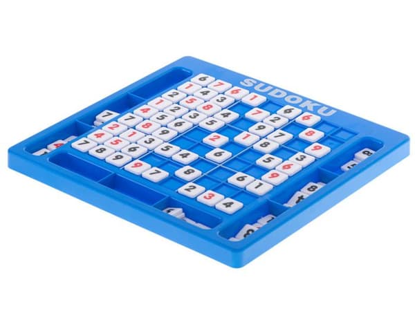 Logiskt Sudoku-spel med siffror