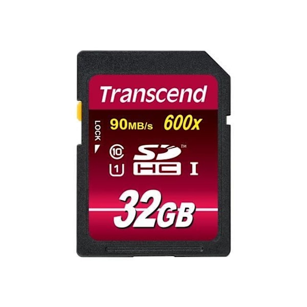 Transcend - Flash-minneskort - 32 GB - Klass 10 - SDHC UHS-I