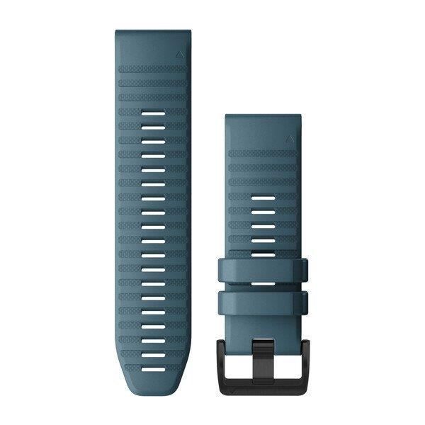 Klockarmband - Garmin - Quickfit 26 - Läder - Silikon - Blå Blå