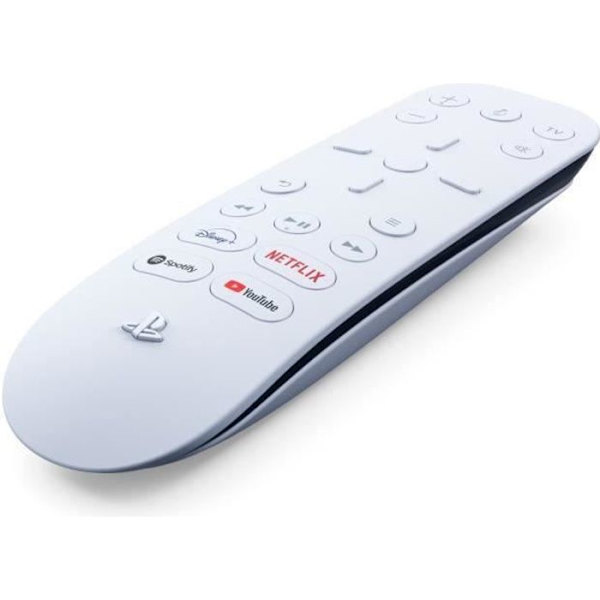 Vit/vit fjärrkontroll för PS5 - PlayStation Official Vit / Vit